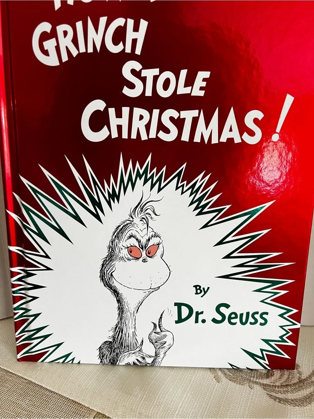 How the Grinch Stole Christmas! hardcover book by Dr. Seuss Size 11” x 8”